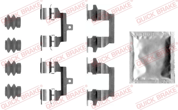 Accessory Kit, disc brake pad